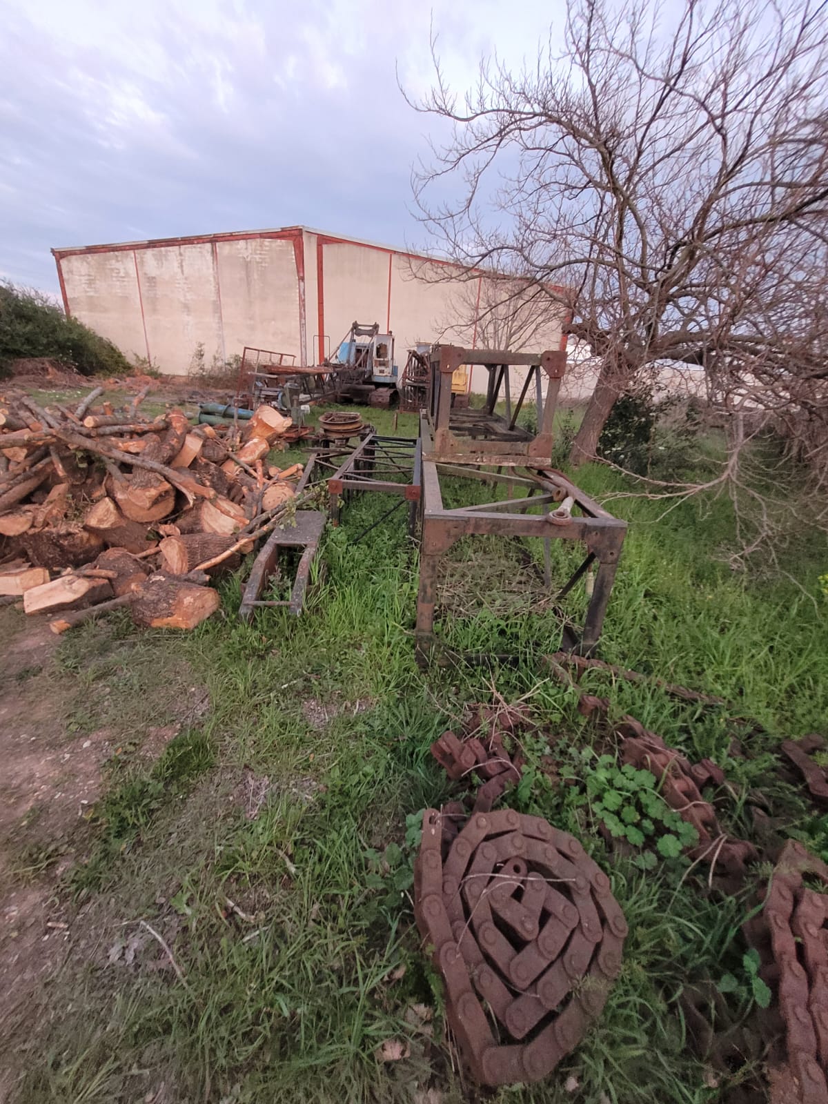Évacuation de déchets agricoles