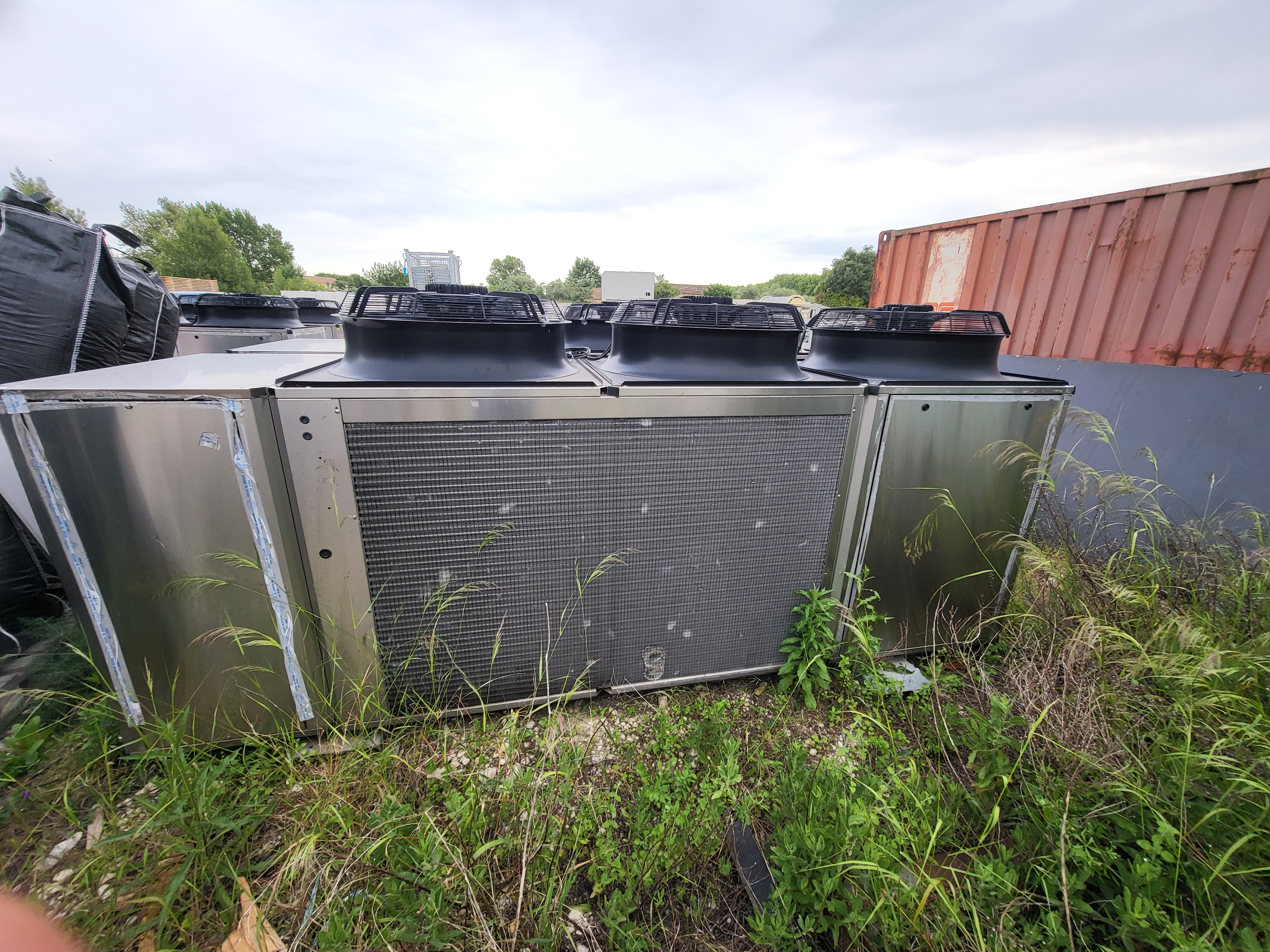 Évacuation de groupe froid