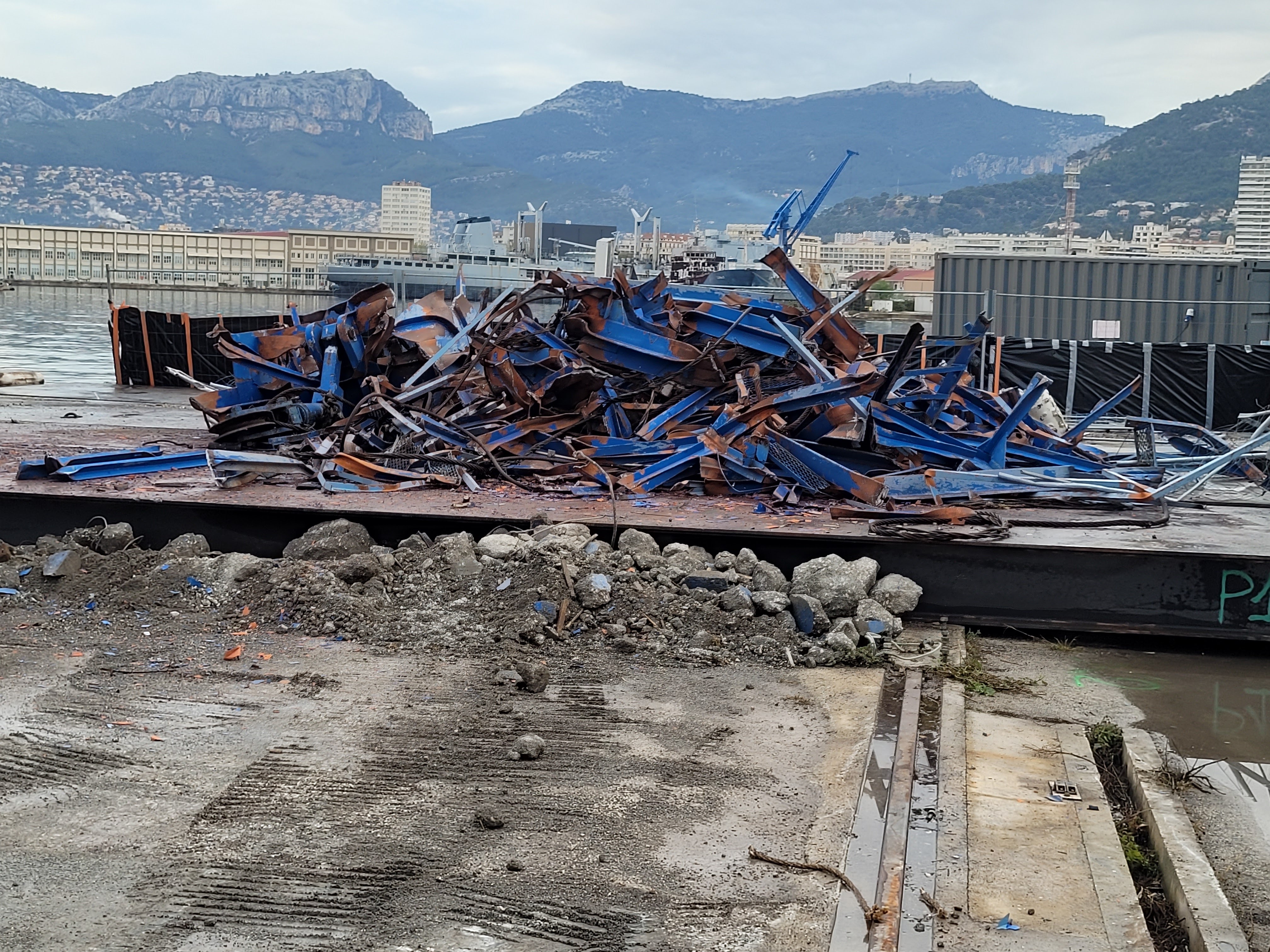 Revente de déchets métalliques