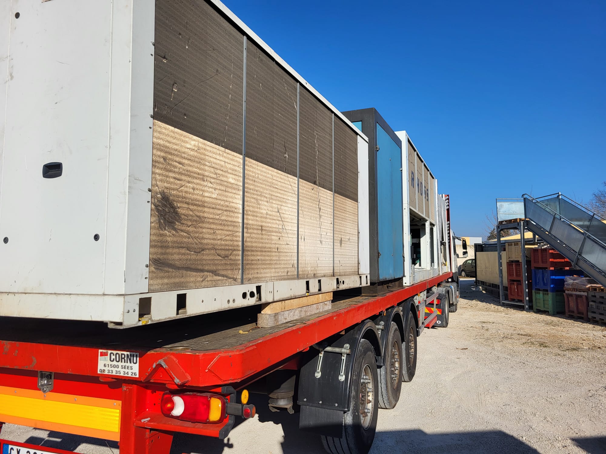 Transport de métaux pour recyclage